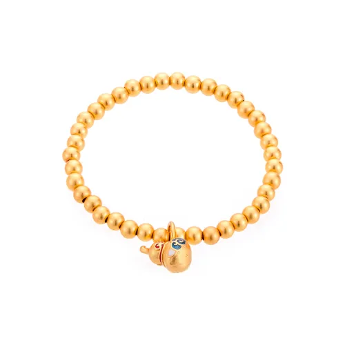 CLARKIA FLOWER Gold Plated Copper Bracelets Women's