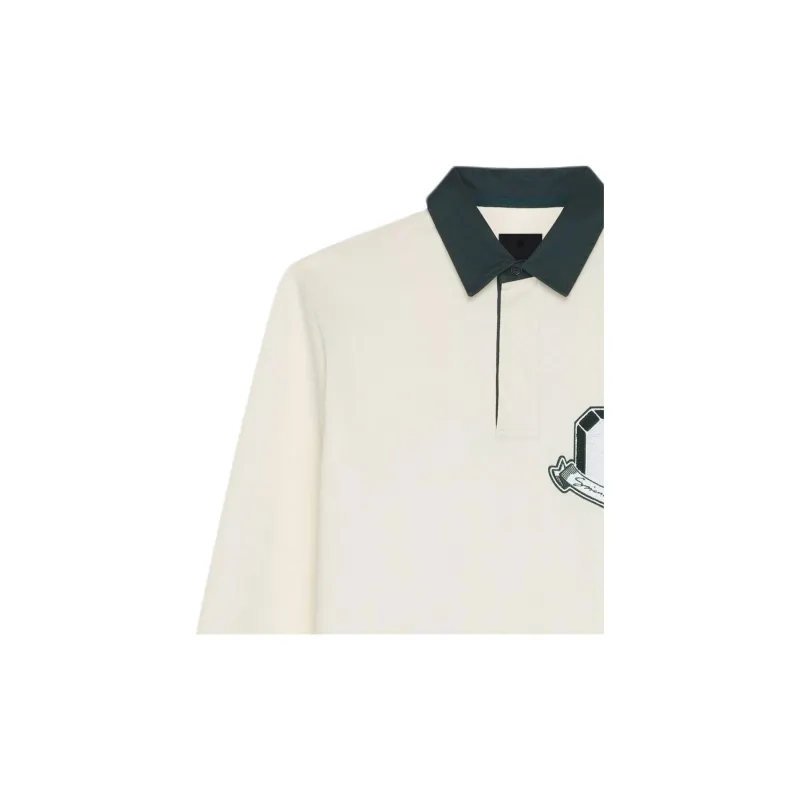 Givenchy Logo Printed Collared Sweater-3