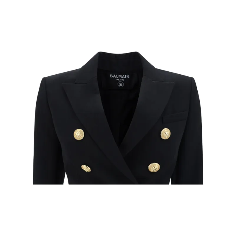 BALMAIN Button Embellished Tailored Blazer-2