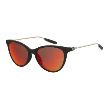 Under Armour Plastic Oval Sunglasses Unisex Black