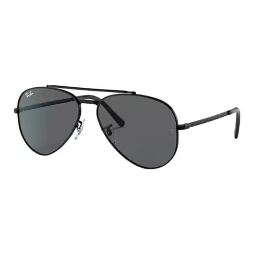 RayBan Metal Aviator Sunglasses Unisex Black