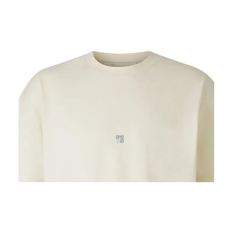 Givenchy 4G Embroidered Crewneck T Shirt-2