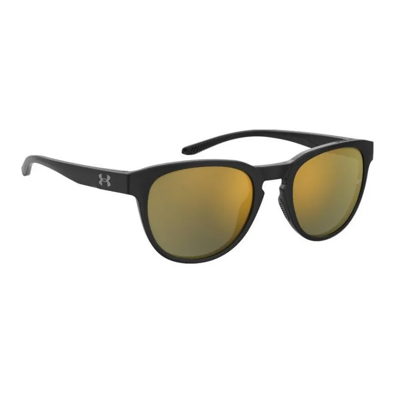 Under Armour Plastic Oval Sunglasses Unisex Black-1