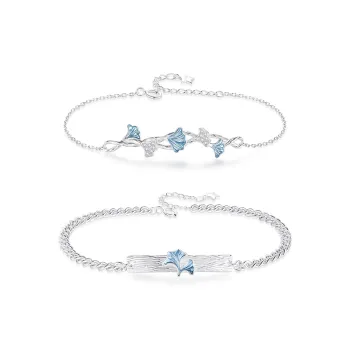 CHIEMOT S925 Silver Bracelets Unisex