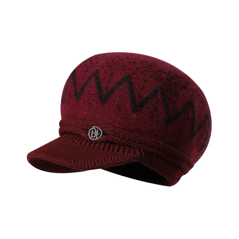 Shizhu Thickened Hats & Caps Women's-2