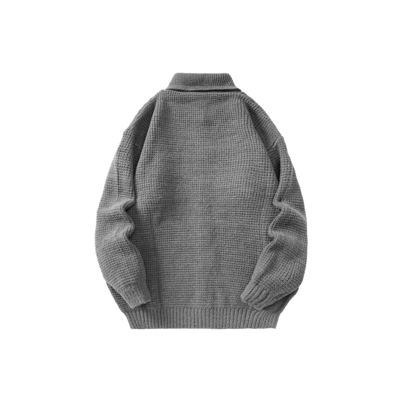 ZMOH Cardigan Sweater Unisex Couple's-5