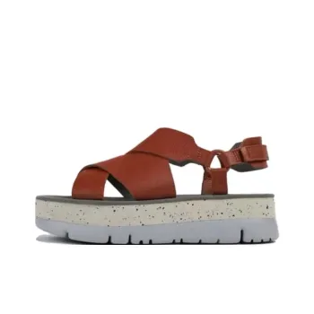 CAMPER Oruga Up One Strap Sandals Women's Red