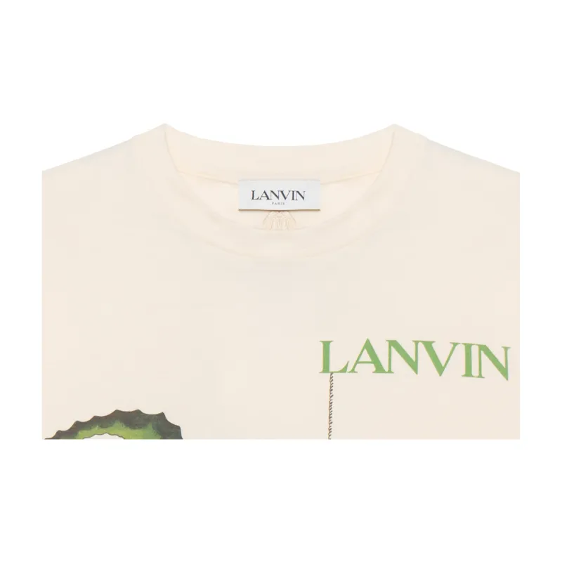 Lanvin T Shirt Men's Beige Yellow-4