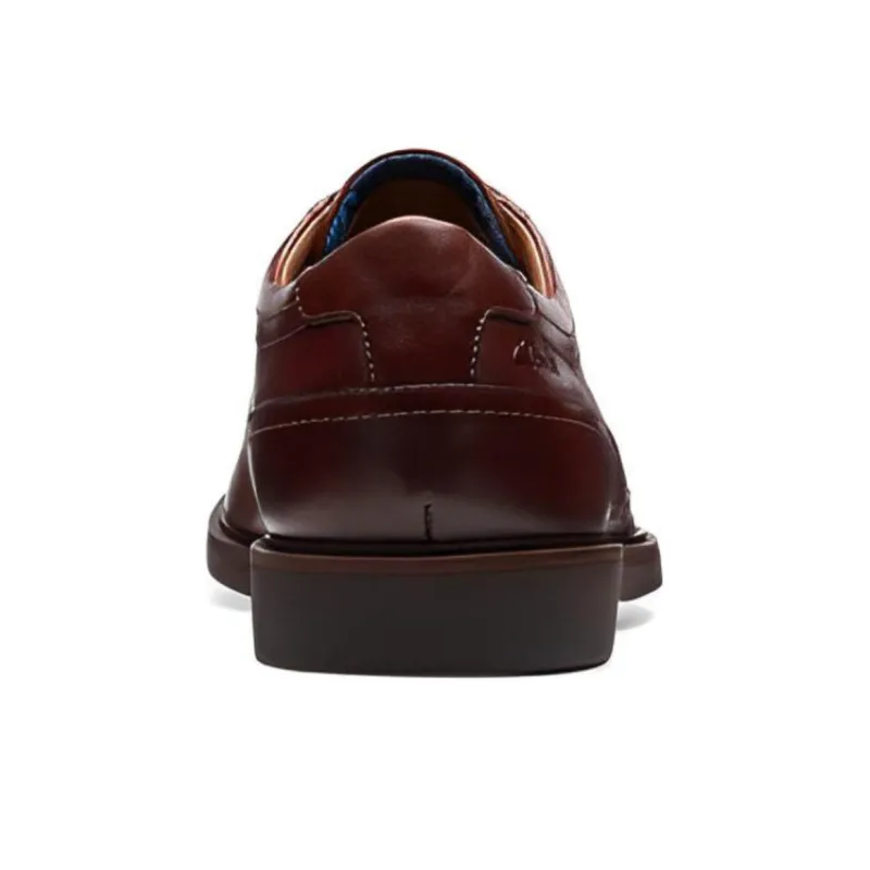 Clarks Dress Shoes Men Low Top Brown-4