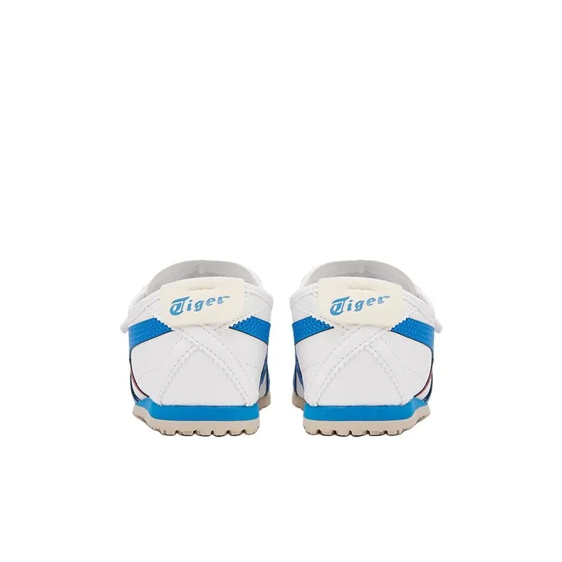 Onitsuka Tiger MEXICO 66 Abrasion Resistant Low Top Kids Lifestyle Shoes White Children Aged 3 7 Years Old-4