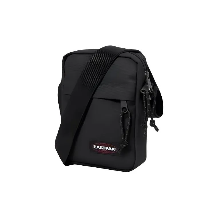 EASTPAK Nylon Messenger Bag, Crossbody Bag, Shoulder Bag Regular Unisex Black-1