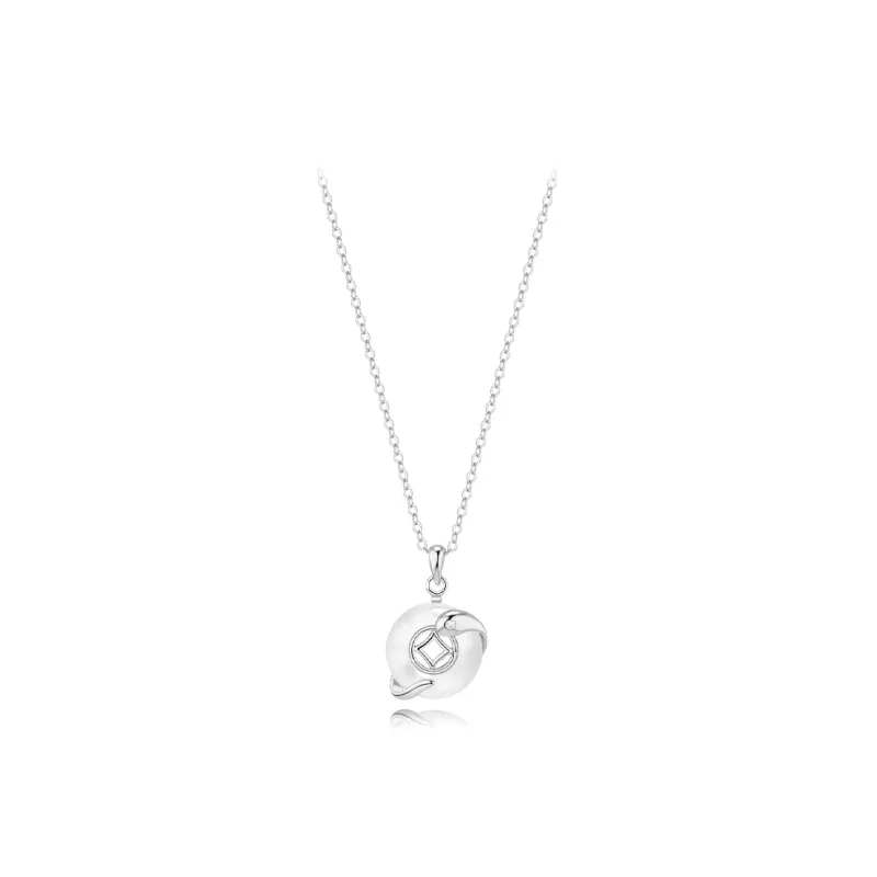 Muyan Chalcedony Necklaces Women's-3