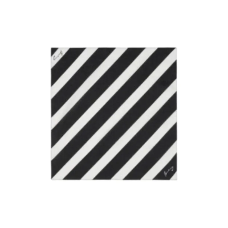 Burberry Cotton Knit Scarves Unisex Black-0