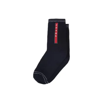 PRADA FW24 Ankle Socks Men's 1 Pack Black