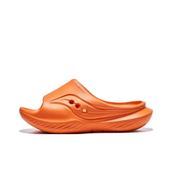 Saucony Cradle Slip Resistant Abrasion Resistant Slide Slippers Unisex Orange