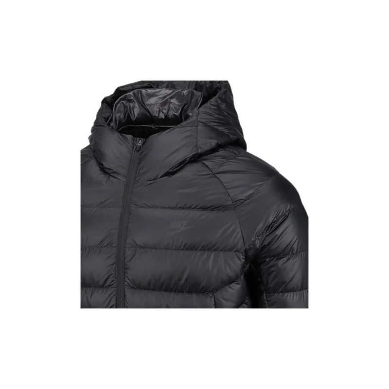 Nike SPORTSWEAR HOODED GUILD Down Jacket Men's Black-5