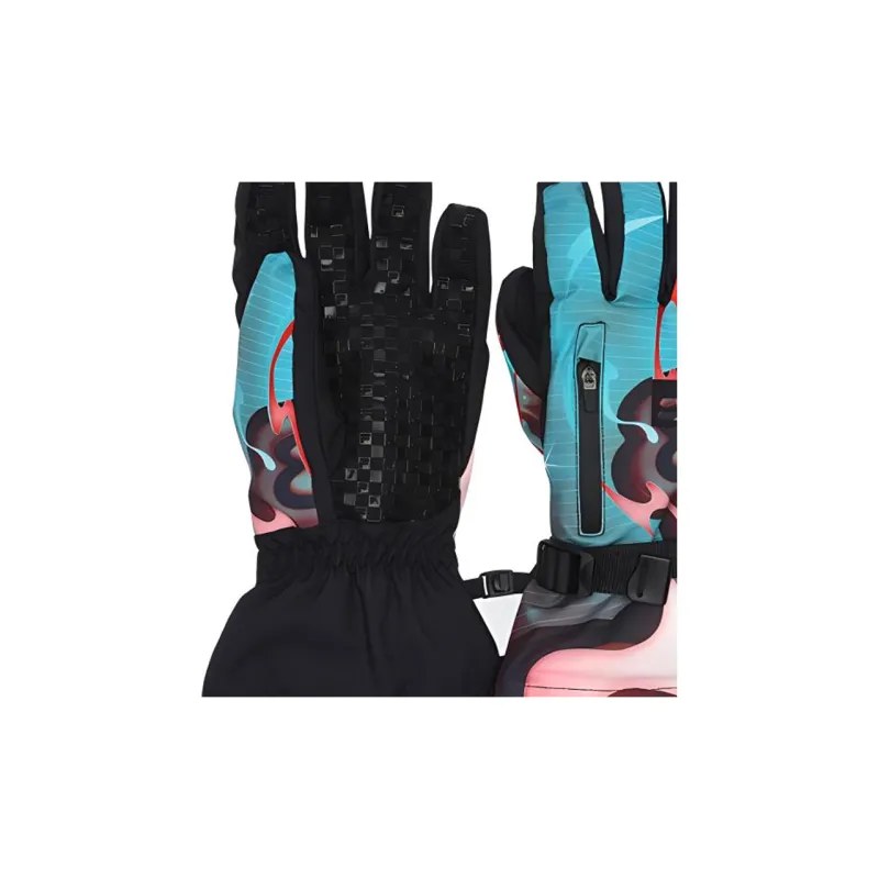 FILA Polyester Gloves Unisex Black-1
