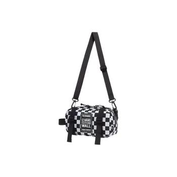 Vans Polyester Shoulder Bag Crossbody Bag Regular Unisex Black & White
