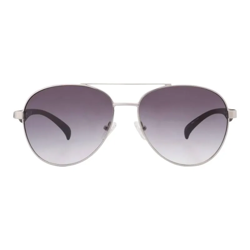 KENNETH COLE Metal Aviator Sunglasses Men's Silver-2