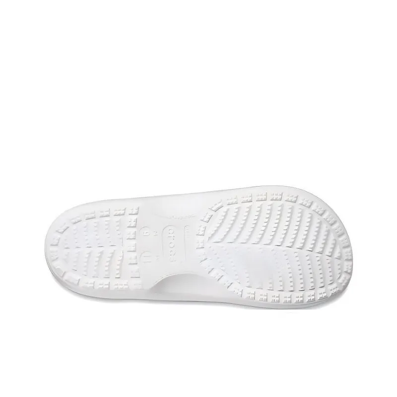 Crocs Baya Minimalistic Casual Flip Flops White-5