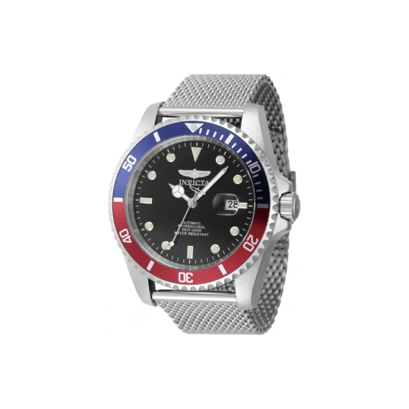 INVICTA Wrist Watch Automatic Mechanical Movement Stainless Steel Strap 47mm Black Dial Men's Watches-0