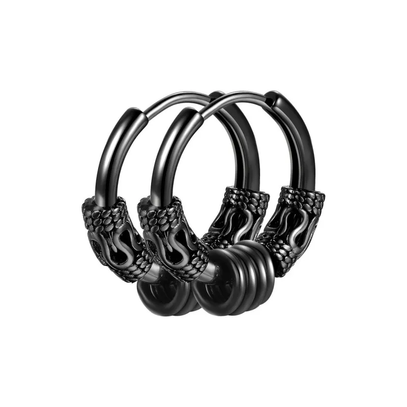 KING OF BLING Alloy Stud Earrings Unisex-0