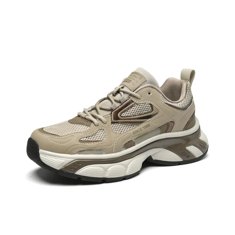 AOKANG Cushioning, Abrasion Resistant, Slip Resistant Low Top Chunky Sneakers Men's Shopping Bag-7