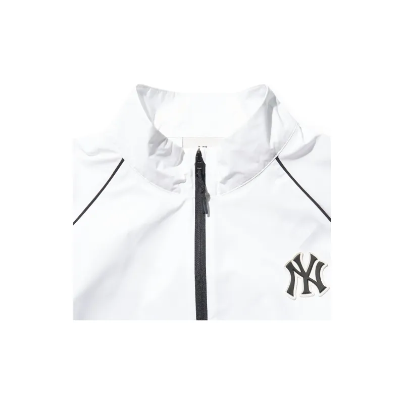 MLB SS24 New York Yankees Jackets Coats Women's Ivory-4