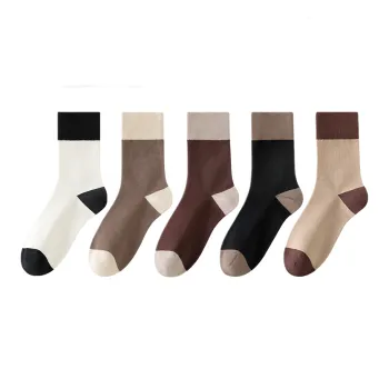 Cotton Gene Mid Calf Socks Women's 5 Pack