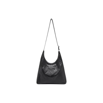 MM6 Maison Margiela Logo Patch Padded Large Shoulder Bag