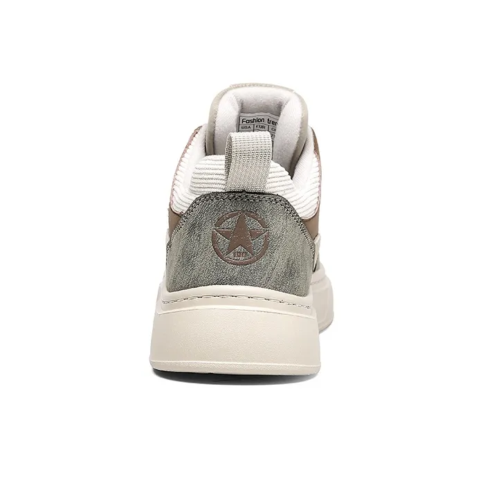 CEDAR HAN Coverage Slip Resistant Lightweight Low Top Skateboard Shoes Men's-9