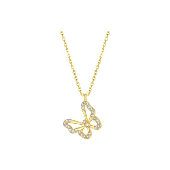 CHOW TAI SENG S925 Silver Necklaces Women's