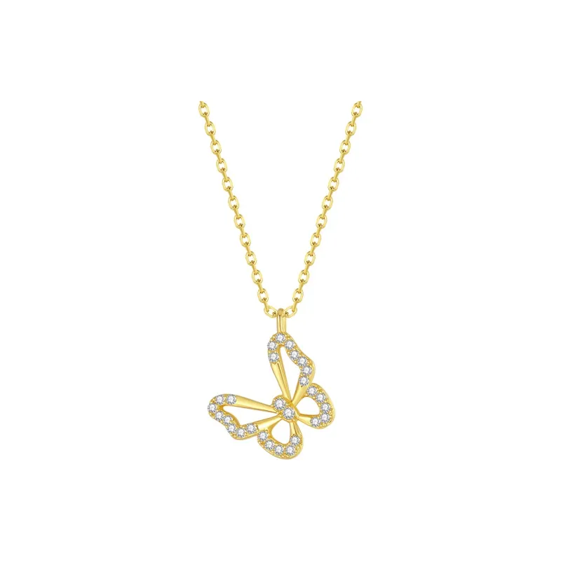 CHOW TAI SENG S925 Silver Necklaces Women's-0