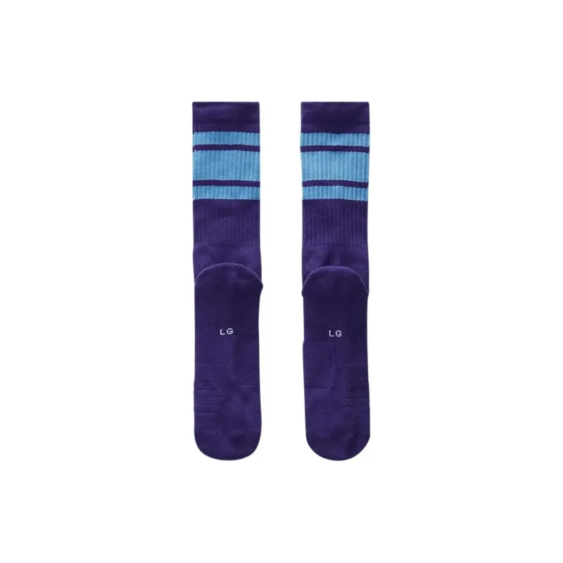 Nike Mid Calf Socks Unisex Purple-2