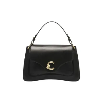 COCCINELLE C-Me Foldove Top Medium Tote Bag