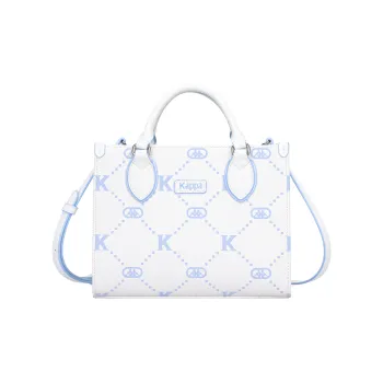 Kappa PVC Versatile Commute Crossbody Handbag Women's Forget Me Not Blue
