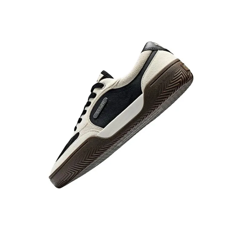 Anta Owen Hélà TRIBE Slip Resistant, Abrasion Resistant, Lightweight Low Top Skateboard Shoes Women's White Black-1