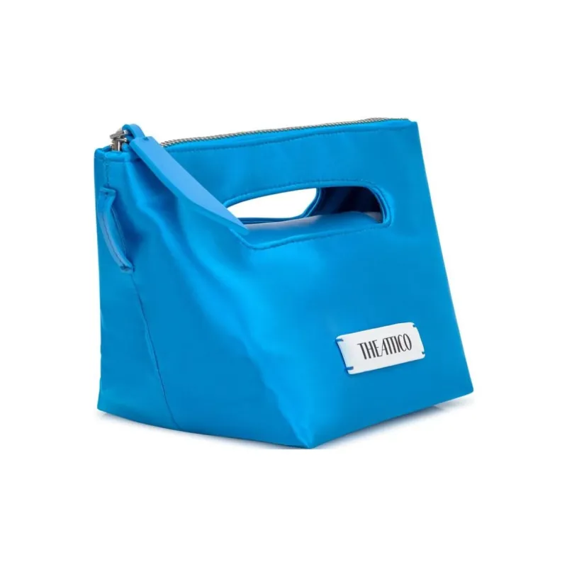 The Attico Via Dei Giardini 15 Logo Patch Tote Bag-1