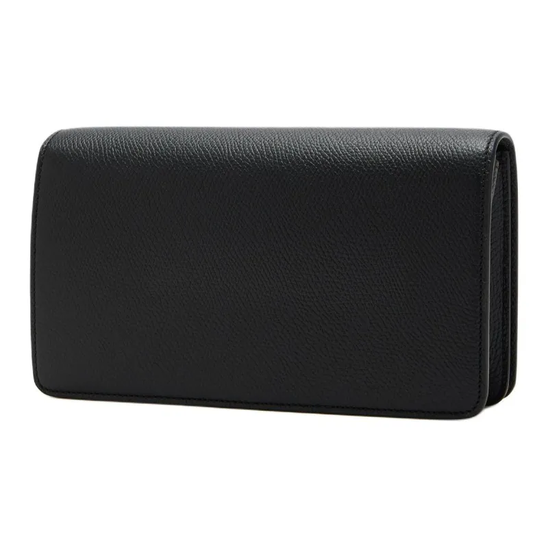 Valentino VLogo Signature Calfskin Shoulder Bag Mini Women's Black-1
