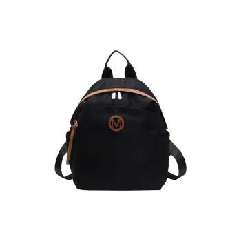 SUN ERATH&U Nylon Backpack Regular Unisex Black/Ecru/Khaki