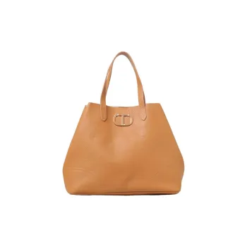 TWINSET MILANO Leather Handbag Women's Brown