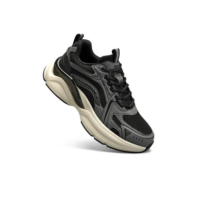 AOKANG Cushioned Wear-Resistant Slip-Resistant Low-Top Chunky Sneakers Men's Shopping Bag-3