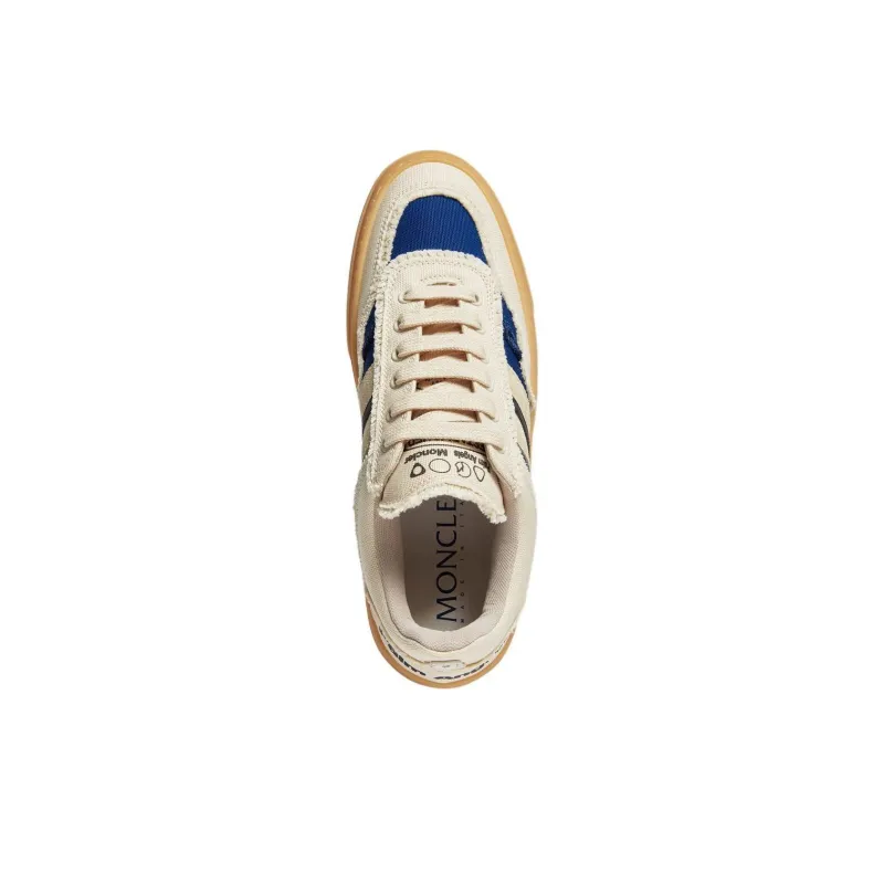 PALM ANGELS x Moncler Low Top Skateboard Shoes Unisex Ivory White-2