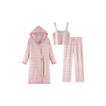 ZumashL Luxury Designer Series Pajama Set Women's Maple Syrup Powder Oat