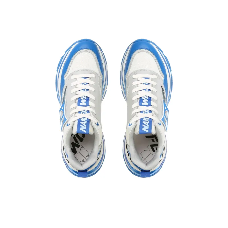 Naked Wolfe Spring Low Top Casual Shoes Men's Blue White-2
