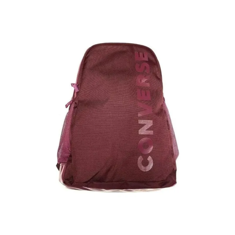 Converse Polyester Backpack Regular Unisex Burgundy-1