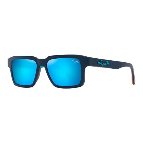 Maui Jim Square Sunglasses Unisex Black