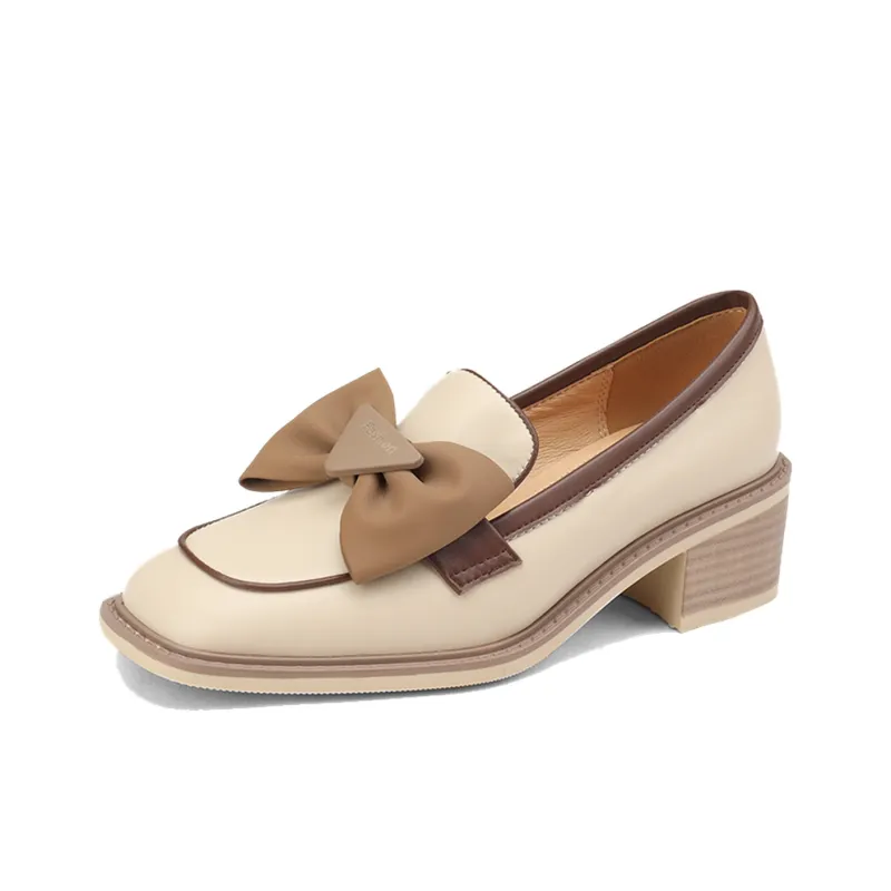 XICUNMINGWU Loafers Women's Ecru-0