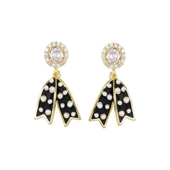 MISS XIA JWY S925 Silver Stud Earrings Women's