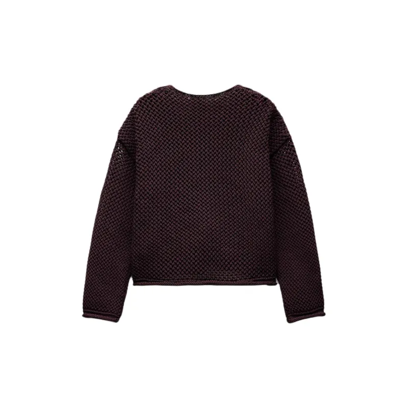 ZARA Knitwear Women's Dark Purple-1